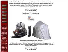 Tablet Screenshot of cycleshell.com
